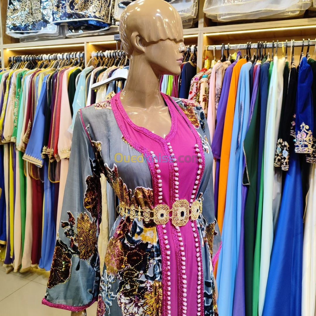 قفطان بقطيفة الهوا